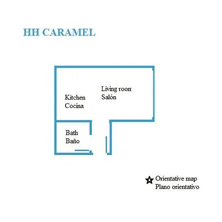 公寓 Hh Caramel Loft Con Encanto
